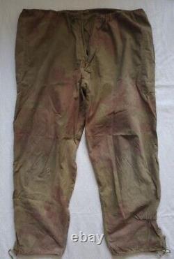 Combinaison de camouflage des forces spéciales soviétiques de la Russie, pantalons ameba de la Seconde Guerre mondiale 1949 RKKA