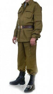 Costume Soviétique Armée Russe Afghanka (veste + Pantalon) Guerre En Afghanistan Taille 48- 56