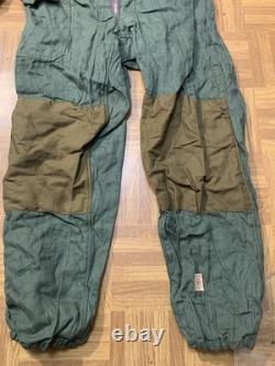 Costume de protection contre les radiations micro-ondes militaires de l'Armée soviétique russe de l'URSS 1971 Taille 4