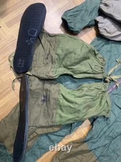 Costume de protection contre les radiations micro-ondes militaires de l'Armée soviétique russe de l'URSS 1971 Taille 4