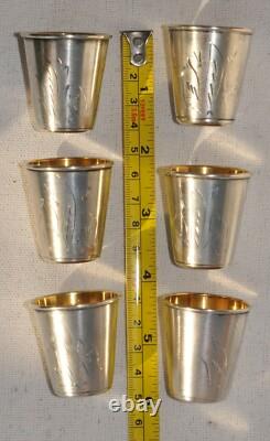 Coupe d'art en argent 875 soviétique royal russe pour shots de vodka, gobelet, calice, kovsh, œuf, épingle.