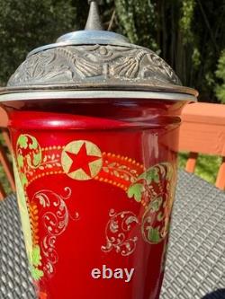 Coupe trophée commémorative de sport vintage rare russe soviétique URSS des années 1950-60