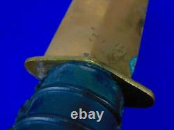 Couteau de plongée non-magnétique à lame en béryllium UDT soviétique russe de l'URSS de la Seconde Guerre mondiale