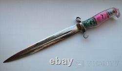 Couteau poignard vintage ITC URSS Manche lame russe soviétique rare des années 20