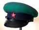 Défilé De La Garde Frontalière Soviétique Russe / Casquette De Service Visor