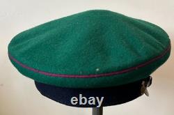 Défilé de la Garde Frontalière Soviétique Russe / Casquette de Service Visor