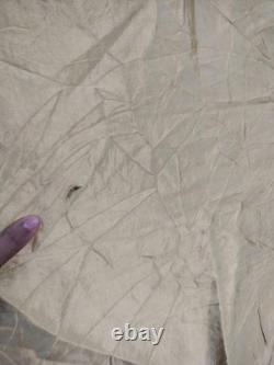 Drapeau ou bannière brodée vintage de la WWII URSS Russie, broderie de l'Union soviétique