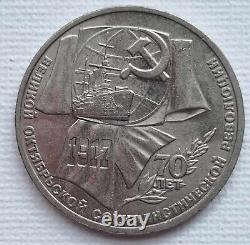 ÉNORME COLLECTION de pièces de jubilé soviétiques, russes et de l'URSS des années 70-80, comprenant 26 pièces