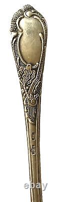 ENSEMBLE DE CUILLÈRES EN ARGENT STERLING 875 RUSSES DE L'UNION SOVIÉTIQUE KIIV 8 AVEC MONOGRAMME