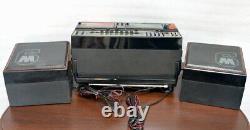 Enregistreur de bande radio soviétique OREANDA RM 204 URSS Usine russe CCCP ensemble complet