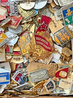 Ensemble de 1000 pièces de collection de badge épinglette soviétique russe URSS
