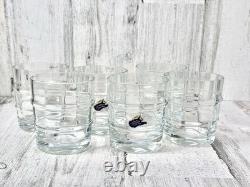 Ensemble de 6 porte-verres en émail de pingouin de l'URSS soviétique