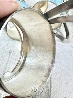 Ensemble de 6 porte-verres en émail de pingouin de l'URSS soviétique