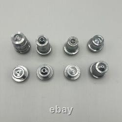 Ensemble de lentilles d'objectif de microscope russe soviétique LOMO 8 lentilles URSS