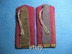 Épaulières de la Seconde Guerre mondiale Colonel d'infanterie de l'Armée soviétique Russie URSS RKKA