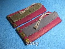 Épaulières de la Seconde Guerre mondiale Colonel d'infanterie de l'Armée soviétique Russie URSS RKKA