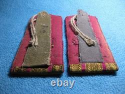 Épaulières de la Seconde Guerre mondiale Colonel d'infanterie de l'Armée soviétique Russie URSS RKKA