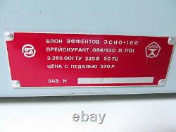 Esko-100 Urss Soviétique Russe Tape Delay Echo Processeur Reverberator Multi Effets