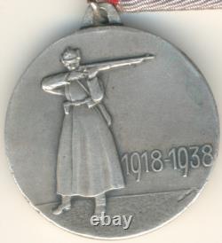 Étoile de médaille soviétique russe, insigne de l’Ordre du Drapeau rouge, 20 ans de la RKKA, Armée rouge (2002)