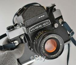 Exc! 1992 Russe Ussr Kiev-60 Medium Format Camera + MC Volna-3 F2.8 / 80 (3)