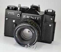Exportation Russe Urss Zenit-ttl Slr Caméra + Objectif Helios-44m, M42, Boxed Set (7)