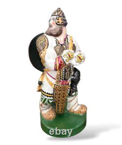 Figures en porcelaine soviétique antique rares, héros bogatyr, URSS, Russie, Ukraine