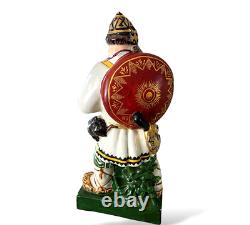 Figures en porcelaine soviétique antique rares, héros bogatyr, URSS, Russie, Ukraine
