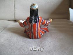 Figurine Russe En Porcelaine Lfz Ouzbek Lomonossov