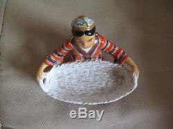 Figurine Russe En Porcelaine Lfz Ouzbek Lomonossov