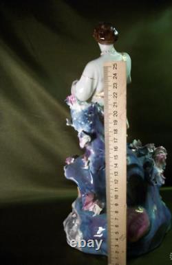 Figurine en porcelaine Sadko antique rare soviétique d'URSS RUSSE