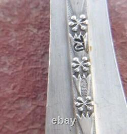 Fourchette vintage en argent sterling 916 russe soviétique URSS ancienne RARE 23 Gs