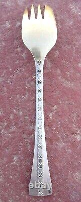 Fourchette vintage en argent sterling 916 russe soviétique URSS ancienne RARE 23 Gs