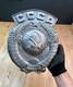 Grand Vieux Blason Urss Signe Émblème Métal Antiques Soviétique Russe Très Rare