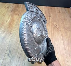 Grand Vieux Blason URSS Signe Émblème Métal Antiques Soviétique Russe Très Rare