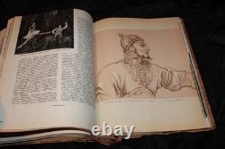 Grand livre in-folio ancien russe d’URSS