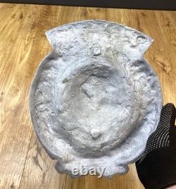 Grand vieux blason de l’URSS, emblème métallique antique soviétique russe, très rare