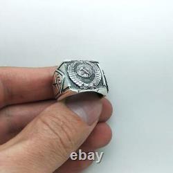 Héraldique soviétique de l'URSS, Emblèmes des républiques soviétiques Bague en argent sterling 925