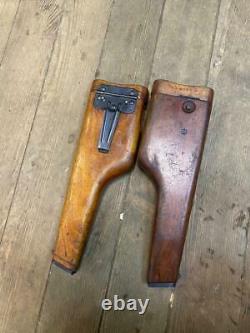 Holster Stechkin Pistol Aps Wooden +belt Original Russe Urss