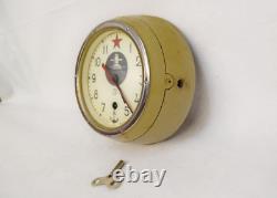 Horloge de navire sous-marin/marine soviétique russe de l'URSS Vostok 202400182 en marche