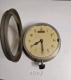 Horloge murale en laiton de navire sous-marin soviétique russe de l'URSS 03929 2-63