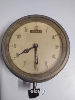 Horloge murale en laiton de navire sous-marin soviétique russe de l'URSS 03929 2-63