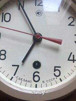 Horloge murale vintage de sous-marin russe CCCP Marine Nautique