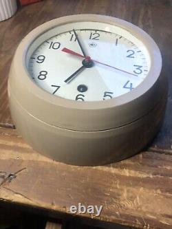 Horloge murale vintage de sous-marin russe CCCP Marine Nautique