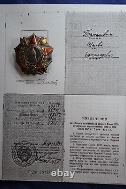 Insigne Original de Récompense Soviétique Russe USSR de l'Ordre de Nevsky 39616