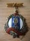 Insigne De Récompense Soviétique Russe Pour Le Succès Créatif 1951 Urss Vintage Rare? 1002