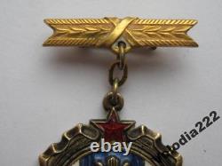 Insigne de récompense soviétique russe pour le succès créatif 1951 URSS Vintage RARE? 1002