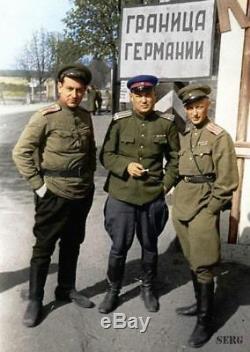 Jeu De 2 Uniformes Russes Soviétiques Tunique + Culotte 1943-1945