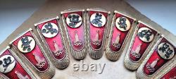 Jeux Olympiques Moscou 80, ours olympiques, RARE 25 USSR badges épingles soviétiques russes