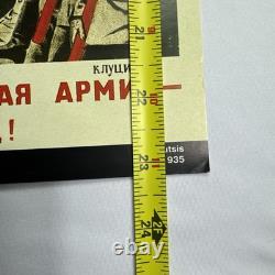 Joseph Staline Affiche de propagande communiste soviétique russe 15,5 x 23 pouces