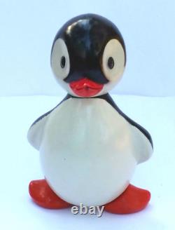Jouet en CELLULOÏDE PENGUIN soviétique russe des années 1960 en URSS